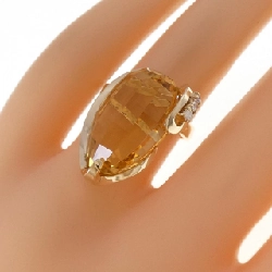 Nhẫn Citrine K18YG - Hàng hiệu Chính hãng 851636
