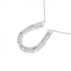 K18WG Dây chuyền kim cương hình móng ngựa 1.05CT - Hàng hiệu Chính hãng 868002