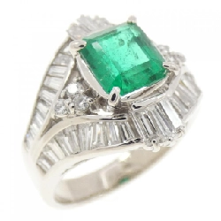 Nhẫn Emerald PT900 1.26CT