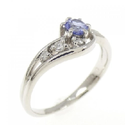 Nhẫn Tanzanite PT900 - Hàng hiệu Chính hãng