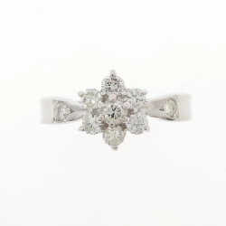 Nhẫn kim cương hoa PT850 0.53CT - Hàng hiệu Authentic 854003