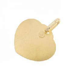 K18YG Mặt dây chuyền hình trái tim × Thiên thần - Hàng hiệu Chính hãng 871742