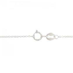 Dây chuyền kim cương 18KWG/750WG 0.082CT - Hàng hiệu Chính hãng 857906