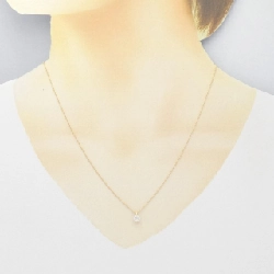 Dây chuyền kim cương K18YG 0.314CT D VS2 VG - Hàng hiệu Chính hãng 875732