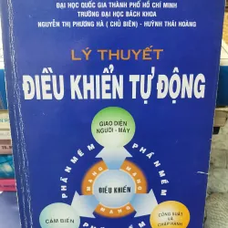 [Sách xưa] Lý thuyết điều khiển tự động - Nguyễn Thị Phương Hà - ĐH Quốc gia Tphcm 