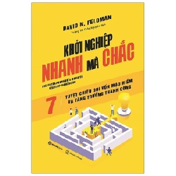 Khởi Nghiệp Nhanh Mà Chắc - David N Feldman (Mới 100%) Khởi nghiệp, làm giàu, SaigonBooks - SÁCH ĐẠI HỌC