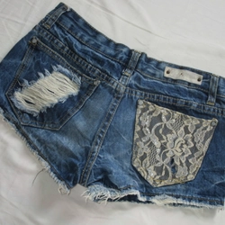 Quần short jean y2k 479356