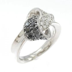 Nhẫn kim cương K18WG 0.59CT