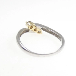 Nhẫn kim cương K18YG/PT900 0.36CT - Hàng hiệu Chính hãng 855105