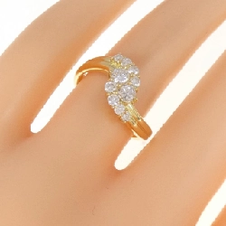 Nhẫn kim cương K18YG 0.62CT 670293