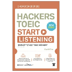 Hackers TOEIC - Start Listening - David Cho, Viện ngôn ngữ Hackers 294688