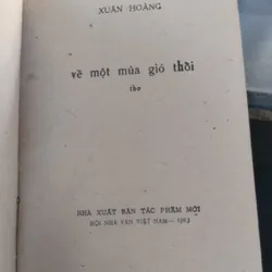 Về một mùa gió thổi" của tác giả Xuân Hoàng.
Tác giả: Xuân Hoàng
(1983) 573886