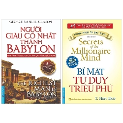 Combo Sách Bí Mật Tư Duy Triệu Phú + Người Giàu Có Nhất Thành Babylon (Bộ 2 Cuốn) - George S Clason, T Harv Eker