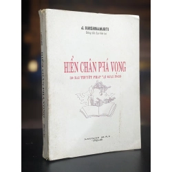 Hiển Chân Phá Vọng - J. Krishnamurti (Sách in kéo lụa) 332074