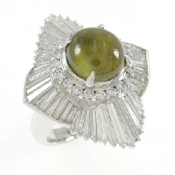 Nhẫn Chrysoberyl Cat's Eye PT900 6.29CT