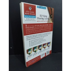 Cẩm nang kinh doanh Harvard Kỹ năng thương lượng mới 90% bẩn bìa, ố nhẹ, có mộc đỏ trang đầu 2007 HCM2811 Harvard Business Essentials KỸ NĂNG Oreka-Blogmeo 330734