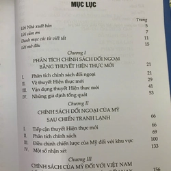 CHÍNH SÁCH ĐỐI NGOẠI MỸ: TIẾP CẬN TỪ THUYẾT HIỆN THỰC MỚI VÀ TRƯỜNG HỢP VIỆT NAM SAU KHI.. 489886