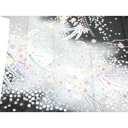 Áo kimono thăm viếng màu bạc - Hàng hiệu Authentic 882936