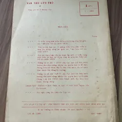 Văn thư lưu trữ - 3.1985 789024