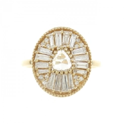 【Sản phẩm mới】Nhẫn kim cương K18YG 0.84CT 672995