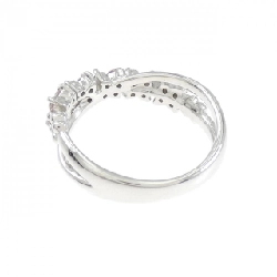 Nhẫn kim cương hoa K18WG 0.40CT 667872