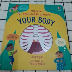 Sách t Anh màu bìa cứng- Usborn inside science YOUR BODY. Tg. Lara Bryan. 758693