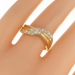 Nhẫn kim cương K18YG 0.50CT 672929