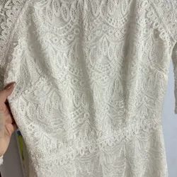 Đầm ren trắng  727054