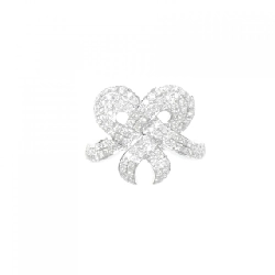 Nhẫn kim cương Pavé K18WG 0.70CT 671124