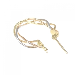 Bông tai ba màu K14 - Hàng hiệu Authentic 869347