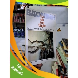 (TẶNG BOOKMARK) Khắc dấu mạn thuyền Bảo Ninh mới 80% ố 1996 RBK0308 Văn học Việt Nam