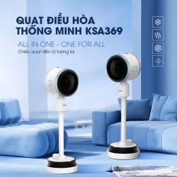 Quạt điều hòa thông minh KSA369 KALITE màu trắng chính hãng mới 100% 572026