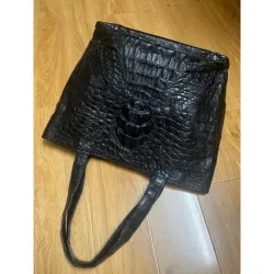 Túi tote nữ size 28/36*28*10 da cá 2hand 925723