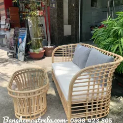 Bàn ghế mây tự nhiên 719069