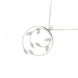 Dây chuyền kim cương 18KWG/K18WG 0.15CT - Hàng hiệu Authentic 859172