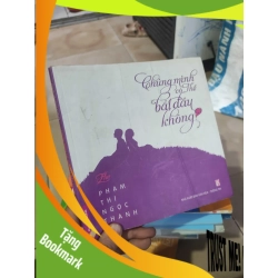 (TẶNG BOOKMARK) Thơ - chúng mình có thể bắt đầu khôngRBK01/03