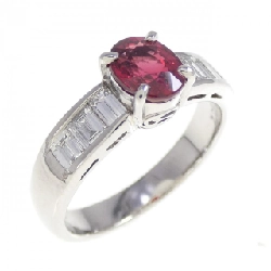 Nhẫn ruby PT900 1.08CT