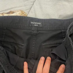 Quần short Cargo Thời Trang Nam Balenciaga size L màu đen 931911