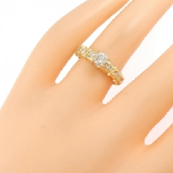 Nhẫn kim cương K18YG 0.531CT - Hàng hiệu Authentic 854618