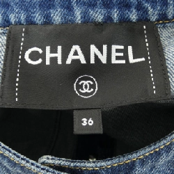 CHANEL P78108V70196 24B Áo khoác denim - Hàng hiệu Authentic 820333
