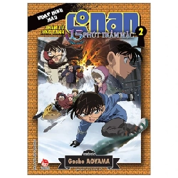 Thám Tử Lừng Danh Conan - Hoạt Hình Màu - 15 Phút Trầm Mặc - Tập 2 - Gosho Aoyama (Mới 100%) Truyện tranh, NXB Kim Đồng - SÁCH ĐẠI HỌC
