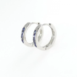 PT900 Bông tai Sapphire Hình tròn 0.20CT - Hàng hiệu Chính hãng 867720