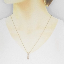 Dây chuyền kim cương K18YG 0.51CT - Hàng hiệu Chính hãng 861117