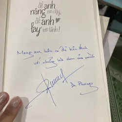Để anh nâng em dậy , để anh lay em tỉnh Chữ ký Du Phong 781379