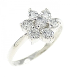 Nhẫn kim cương hoa PT900 0.50CT