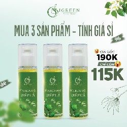 Sỉ 3 sữa rửa mặt diếp cá IGREEN 8269