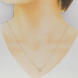 K18PG Hoa Kim Cương Dây Chuyền 0.20CT - Hàng hiệu Chính hãng 856607