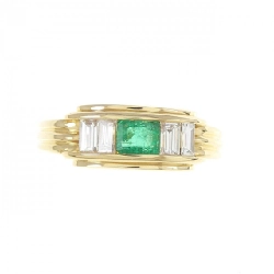 Nhẫn Emerald K18YG 0.34CT 672586