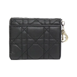 【Sản phẩm chưa sử dụng】Ví Christian Dior Lady Dior Lotus S0181ONMJ 621190