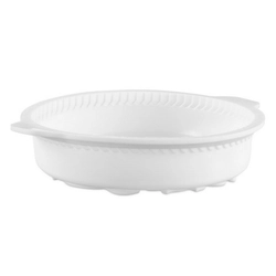 Khuôn silicon làm đế bánh, rau câu hình tròn hoa văn kiểu - Loại 28 cm – Mã số 1141 338426